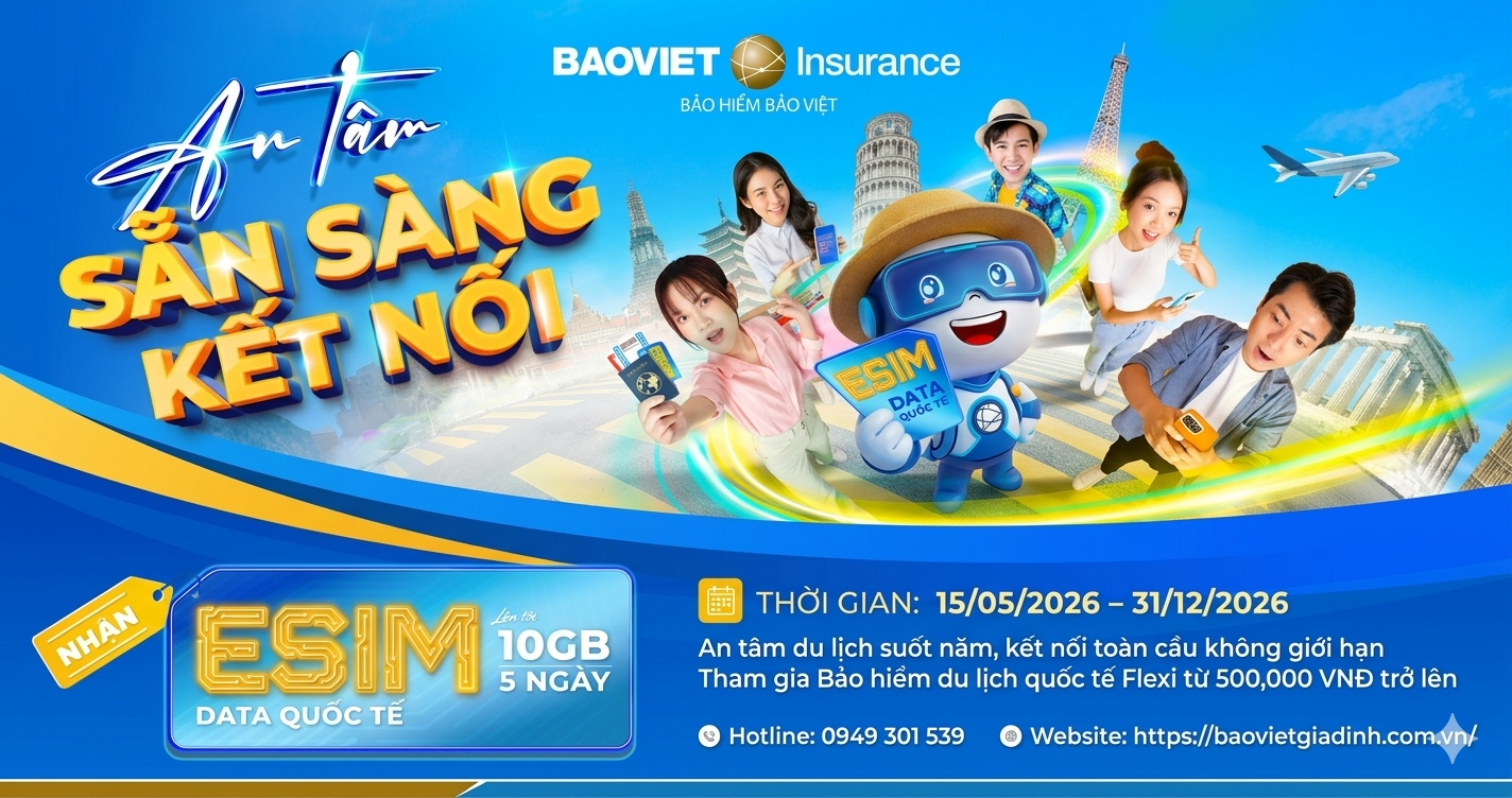 Chương Trình An Tâm Sẵn Sàng Kết Nối | Ưu Đãi Bảo Việt 2026