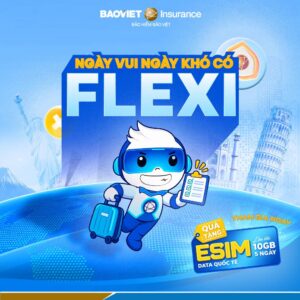 Bảo hiểm Du lịch Flexi Bảo Việt bảo vệ hành lý và tư trang